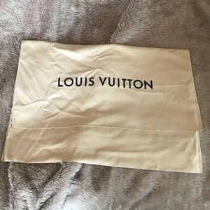 MOVING SALE- Authentic Louis Vuitton dust bag!